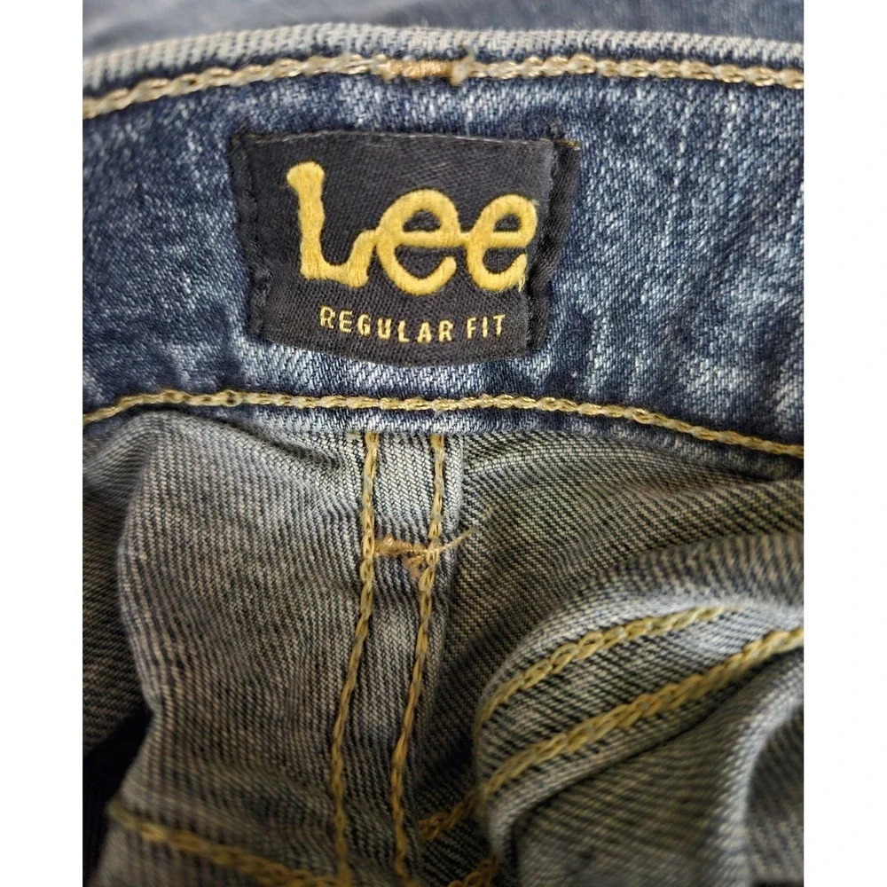 Lee Jeans Size 38x30 Mens Regular Fit Straight Leg (38x28)